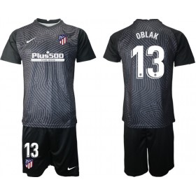 Camisetas Atlético Madrid Jan Oblak 13 Portero Niños Equipacion 2020/2021 M004